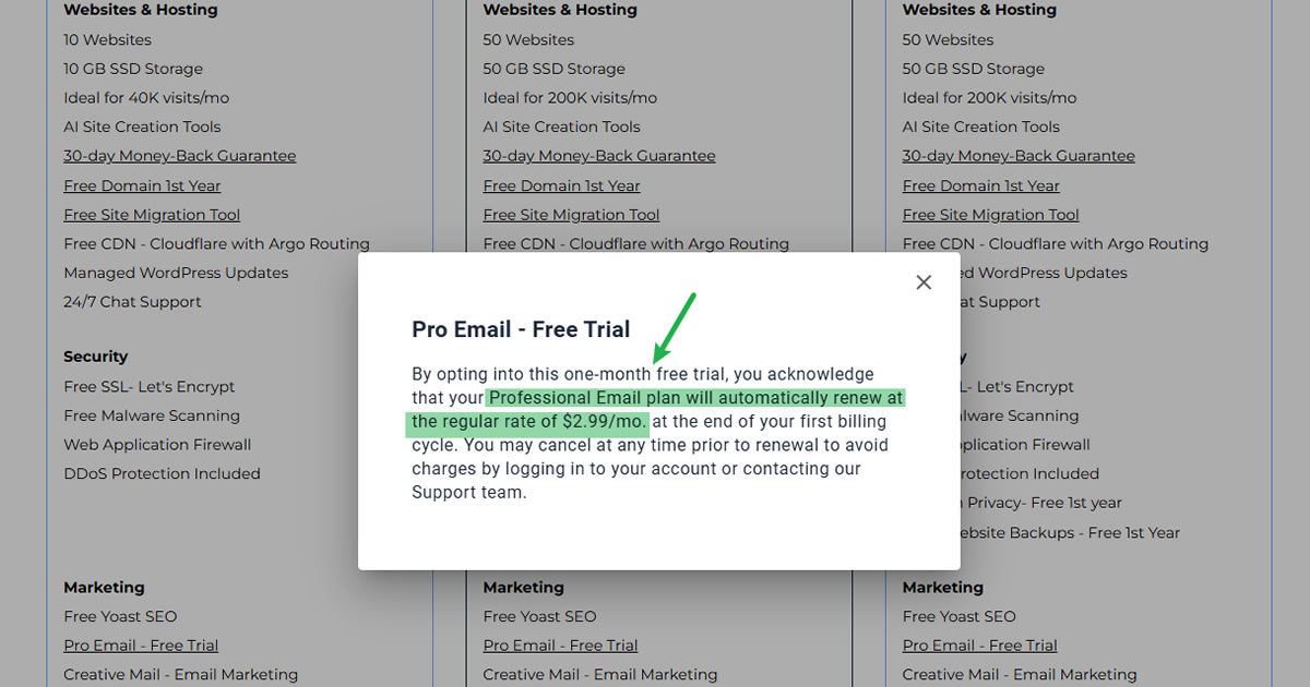 BlueHost Pro Email Feature BlueHost Pro Email Feature