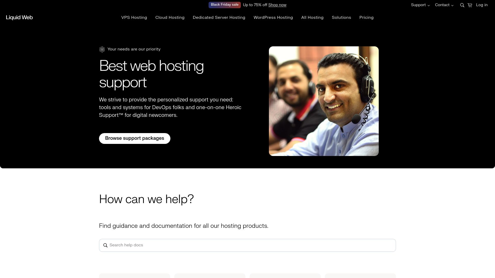 LiquidWeb Support Page - Submit Your Support Request Here LiquidWeb Support Page