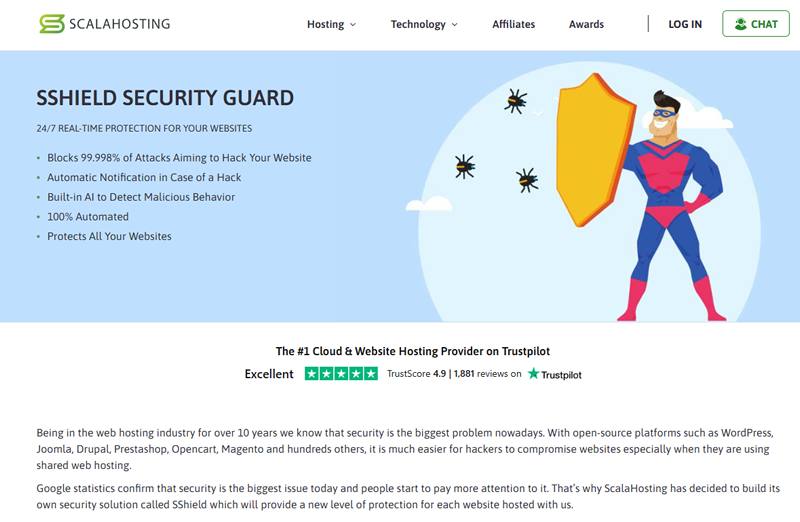 ScalaHosting SShield ScalaHosting SShield